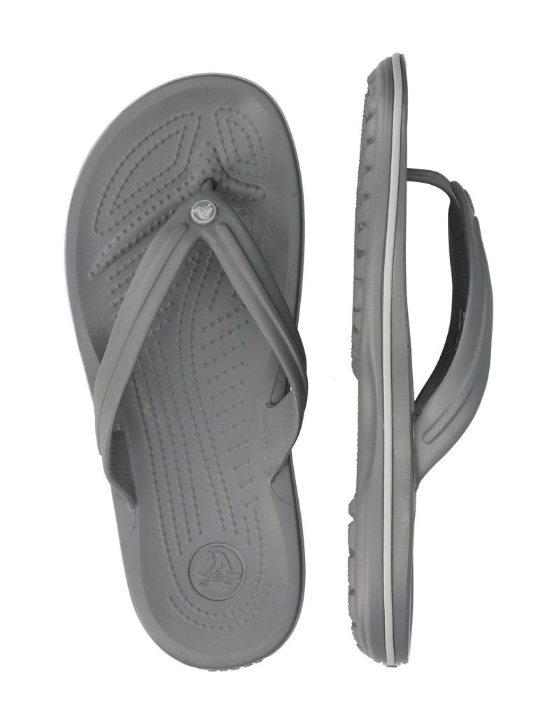 Crocs-CROCBAND-FLIP-šedá