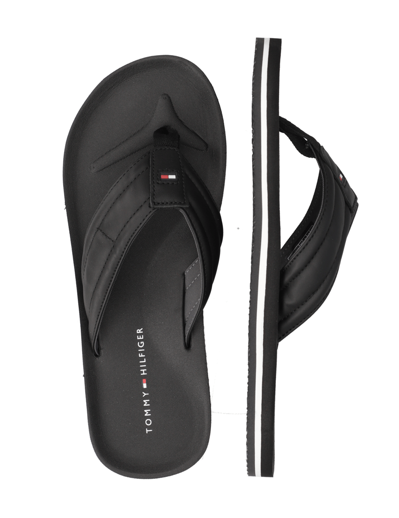 Tommy-Hilfiger-TOMMY-HILFIGER-PADDED-BEACH-BDS-čierna
