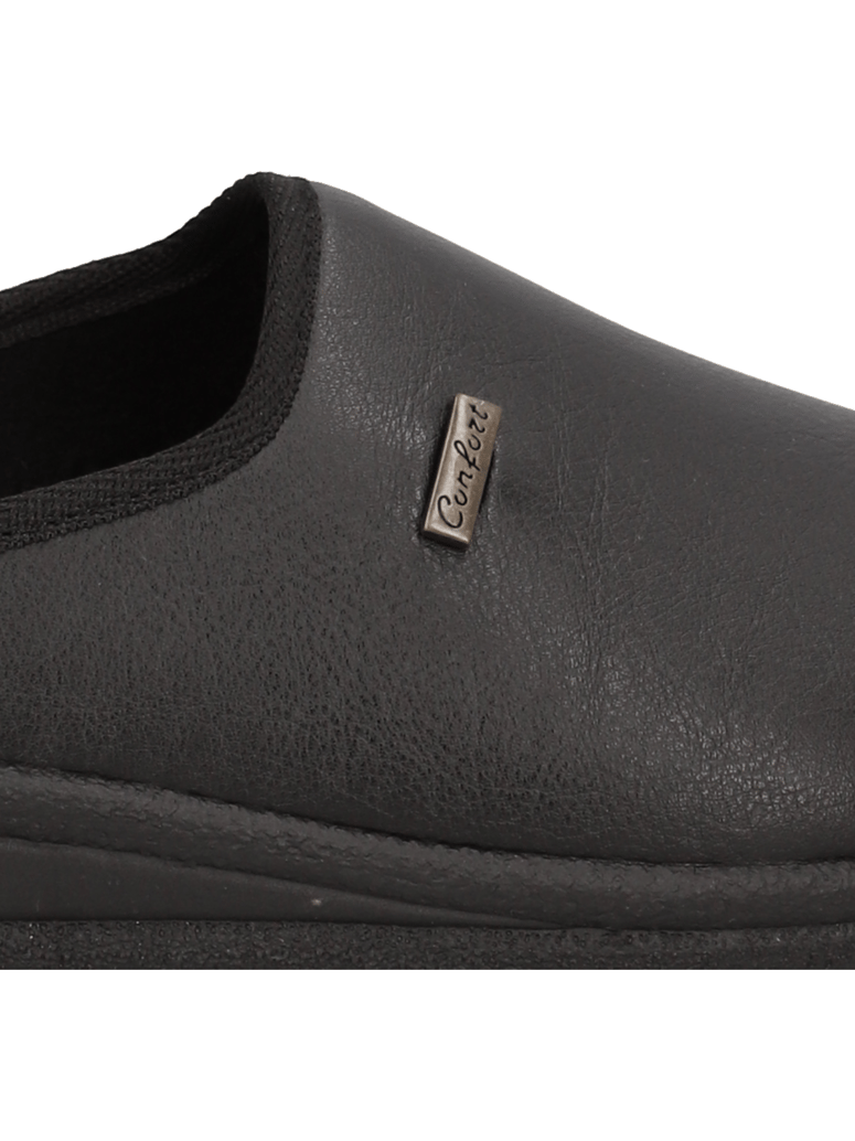 Natura-Hausschuh-schwarz