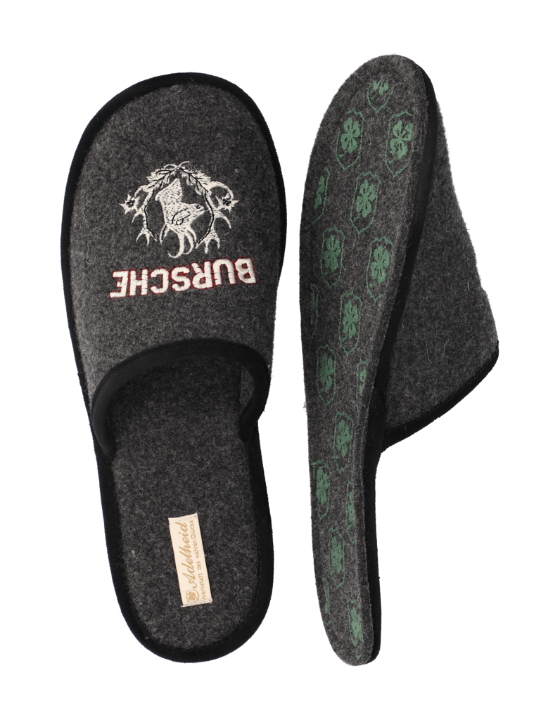 Adelheid-Textil-Hausschuh-schwarz