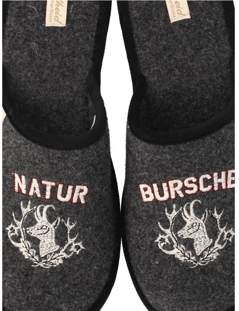 Adelheid-Textil-Hausschuh-schwarz