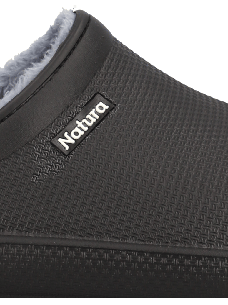 Natura-gumové-pantofle-černá