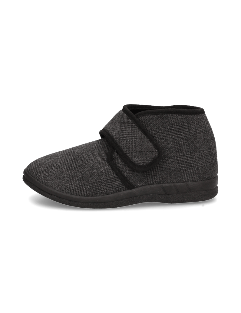 Natura-Textil-Hausschuh-schwarz