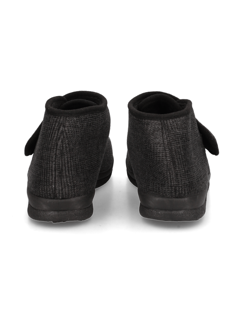 Natura-Textil-Hausschuh-schwarz