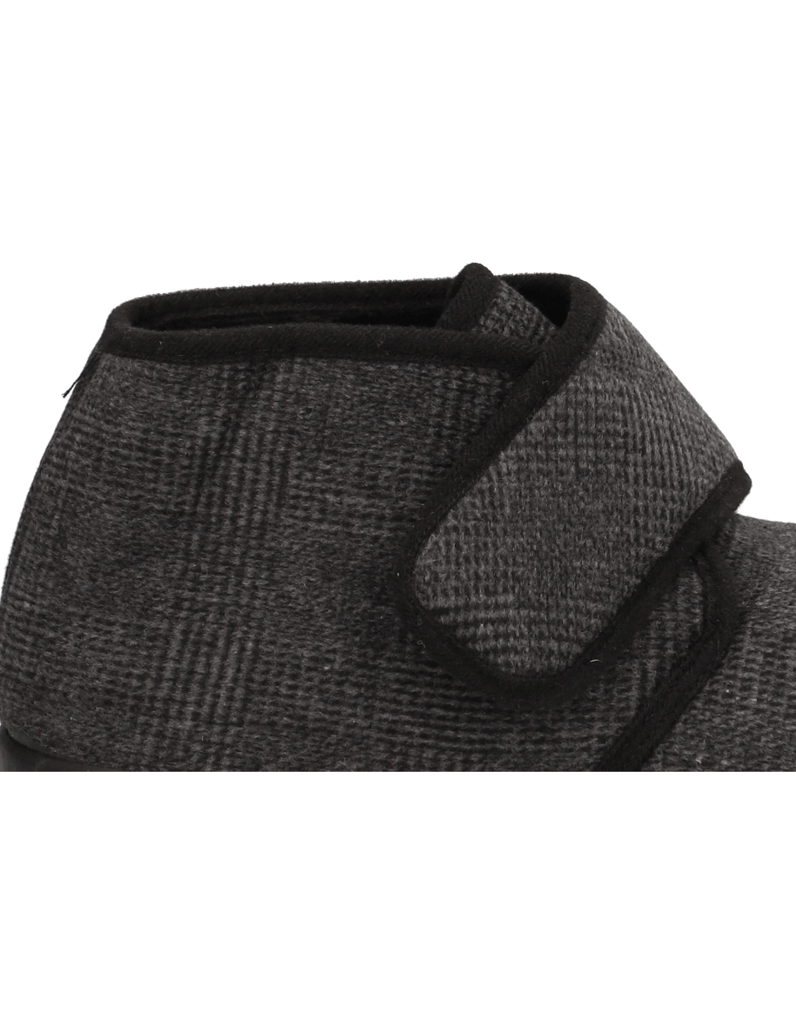 Natura-Textil-Hausschuh-schwarz