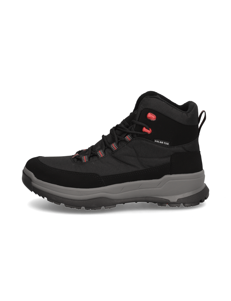 Polaris-Textil-Snowboot-schwarz