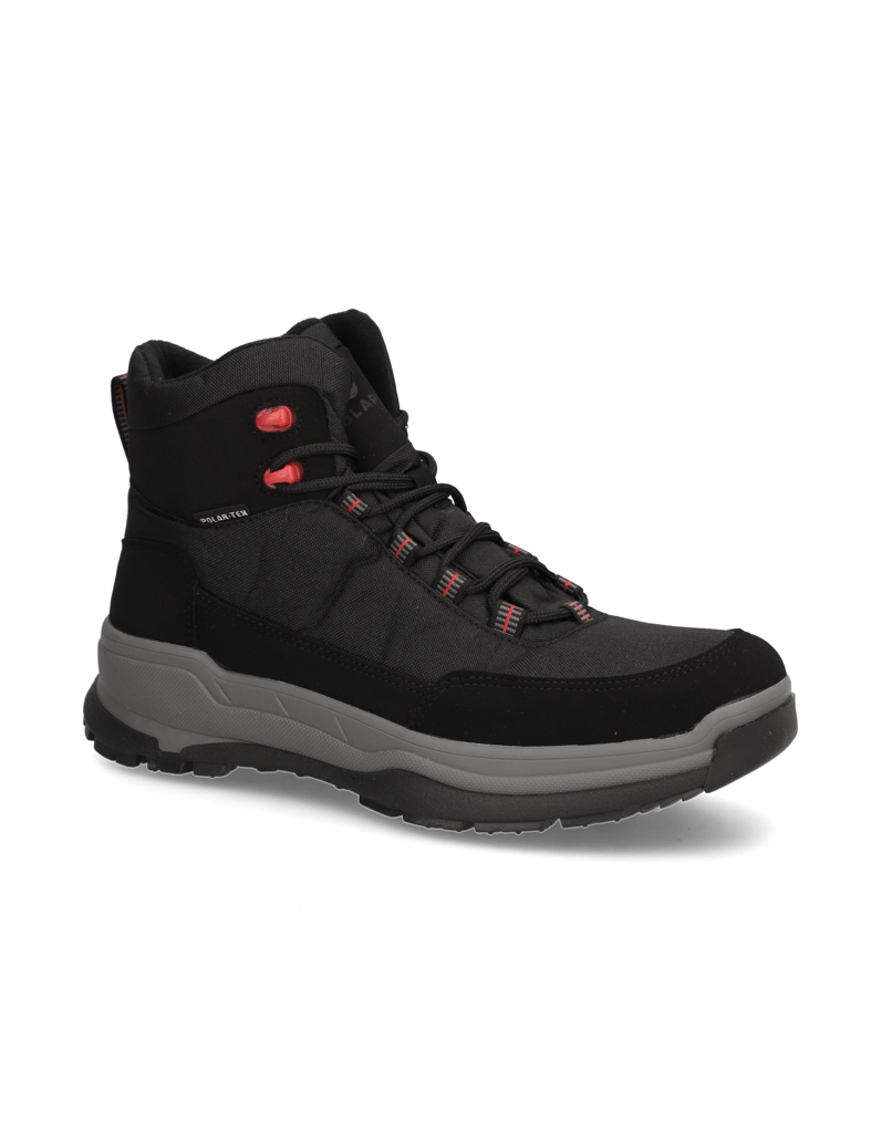 Polaris-Textil-Snowboot-schwarz
