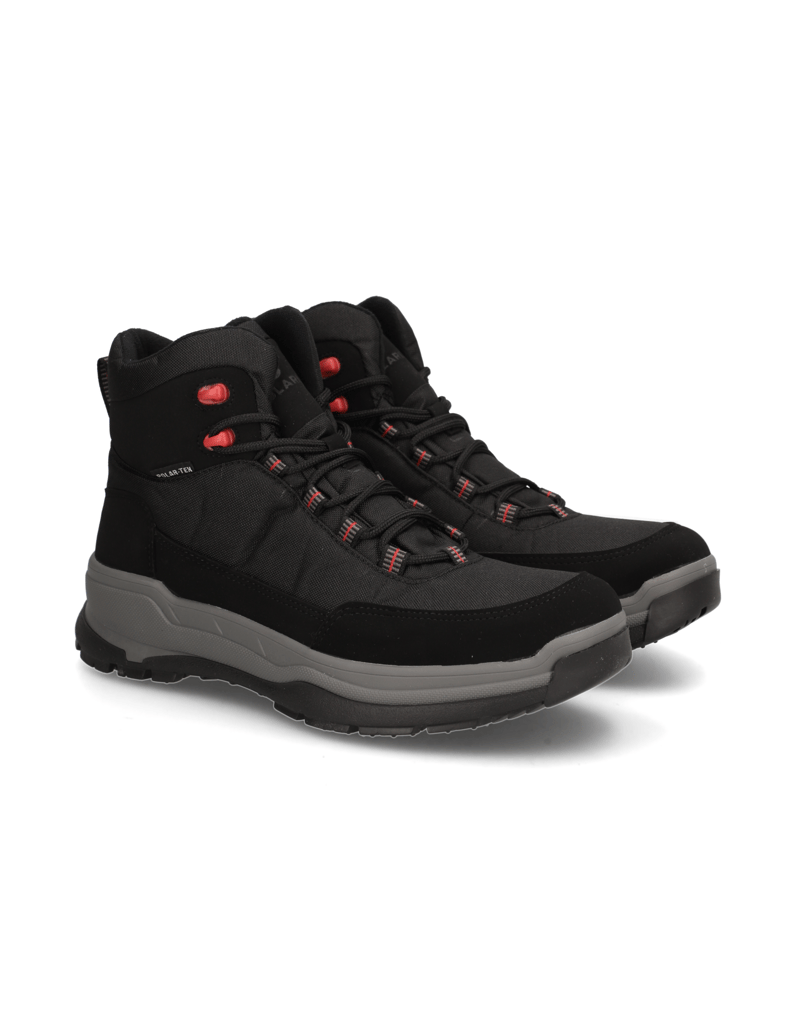 Polaris-Textil-Snowboot-schwarz