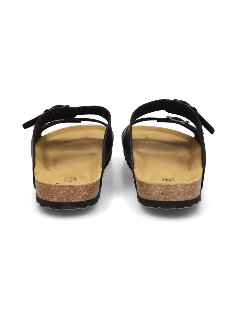 Natura-Hausschuh-črna