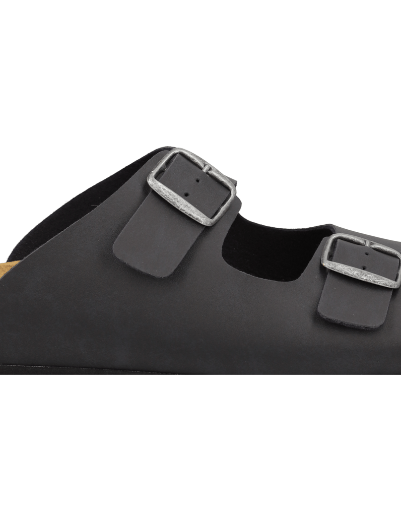 Natura-Hausschuh-črna