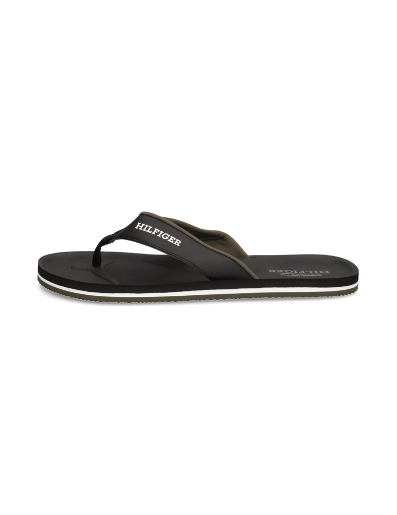 Tommy-Hilfiger-PADDED-COMFORT-HILFIGER-B-SANDAL-schwarz