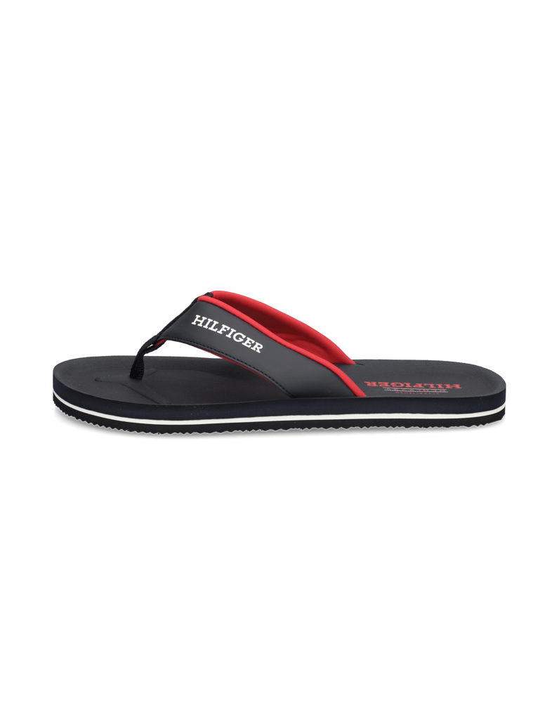 Tommy-Hilfiger-PADDED-COMFORT-HILFIGER-B-SANDAL-schwarz