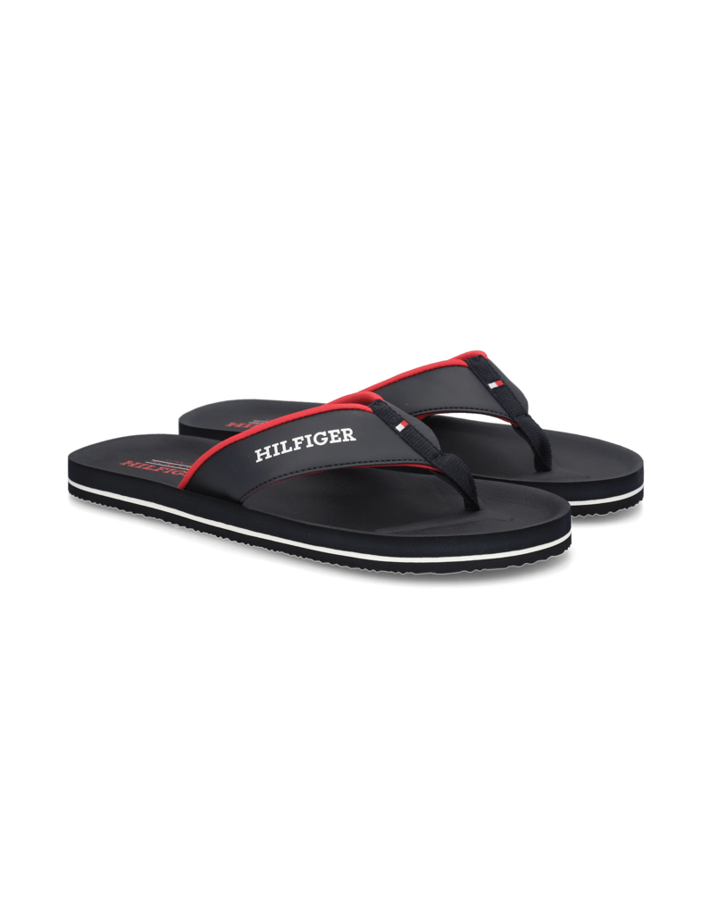 Tommy-Hilfiger-PADDED-COMFORT-HILFIGER-B-SANDAL-schwarz