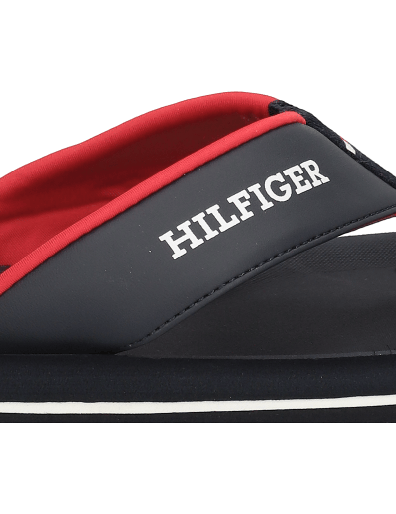 Tommy-Hilfiger-PADDED-COMFORT-HILFIGER-B-SANDAL-schwarz