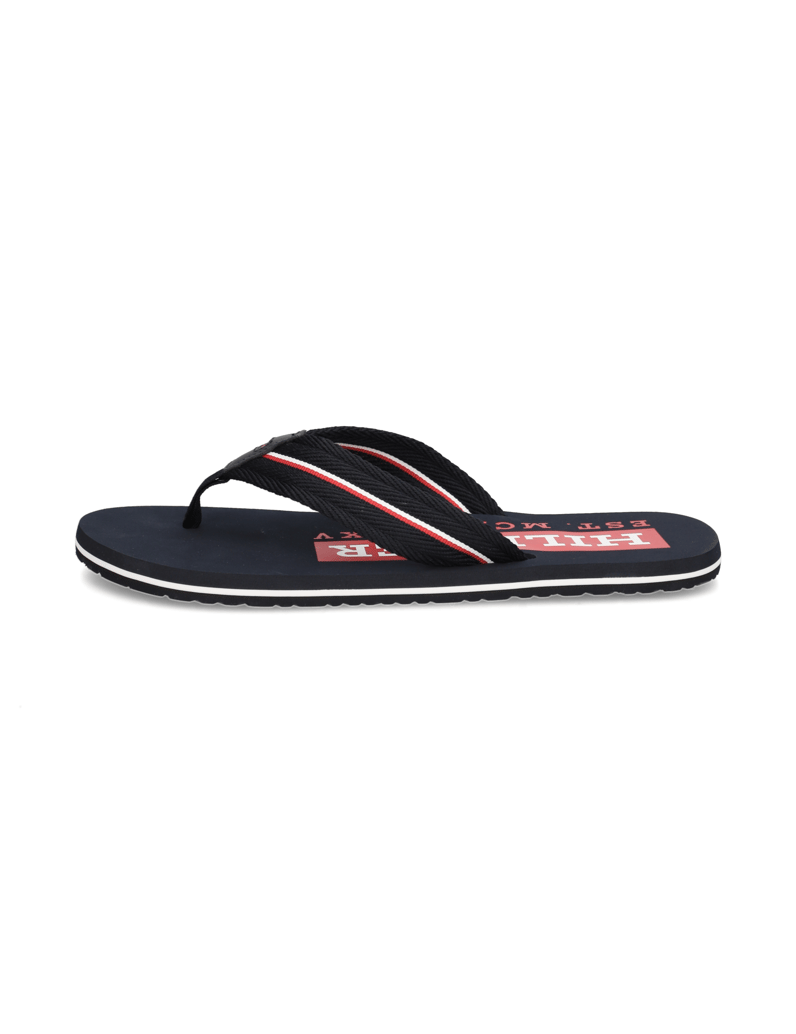 Tommy-Hilfiger-CORPORATE-HILFIGER-BEACH-SANDAL-modrá