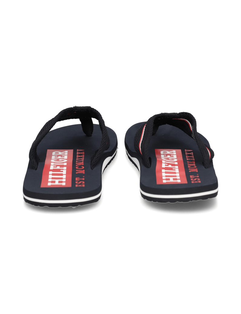 Tommy-Hilfiger-CORPORATE-HILFIGER-BEACH-SANDAL-modrá