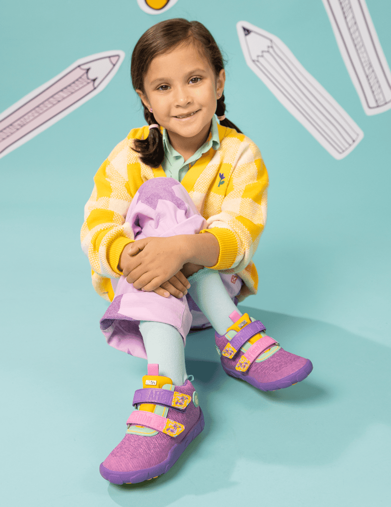 Affenzahn-tenisky-fialový