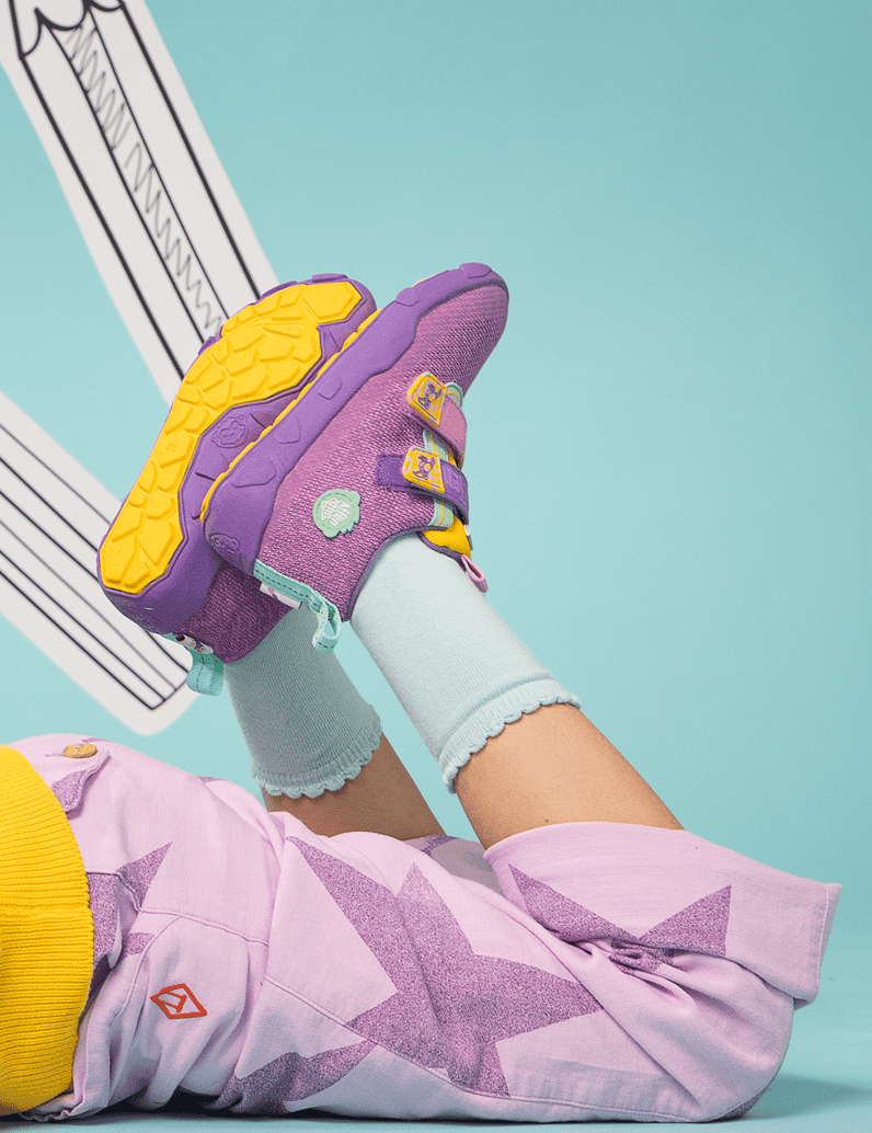 Affenzahn-tenisky-fialový