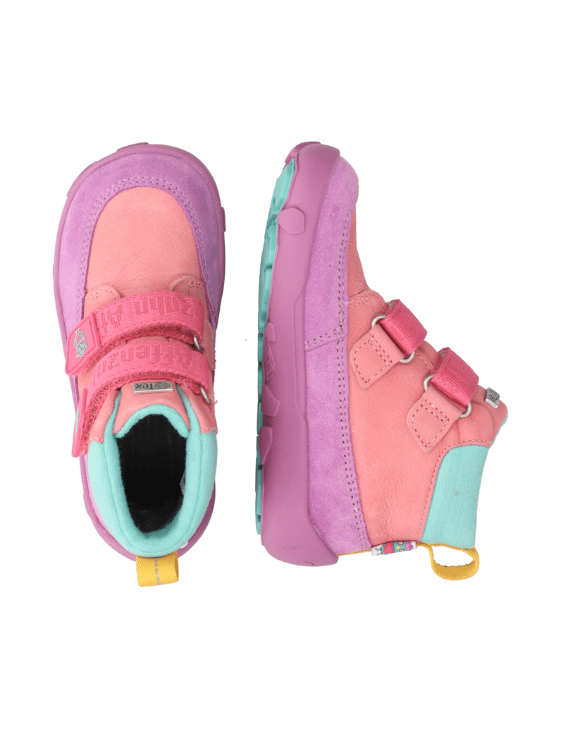 Affenzahn-Übergangsschuh-Leder-Friendy-Eule-růžová