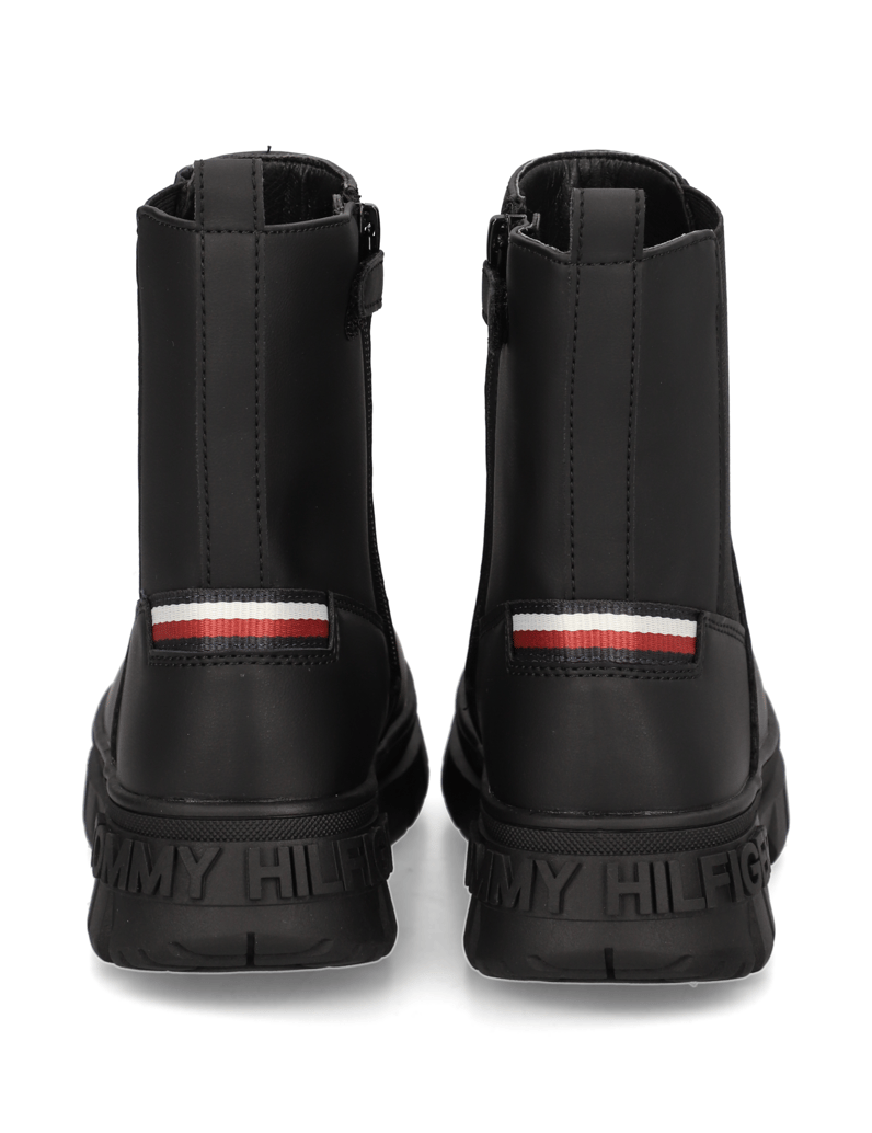 Tommy-Hilfiger-kotníčkové-boty-černá