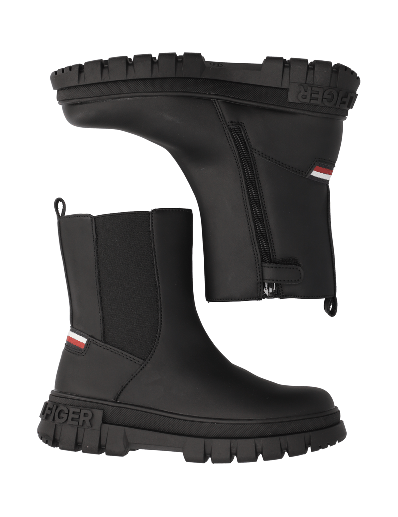 Tommy-Hilfiger-kotníčkové-boty-černá