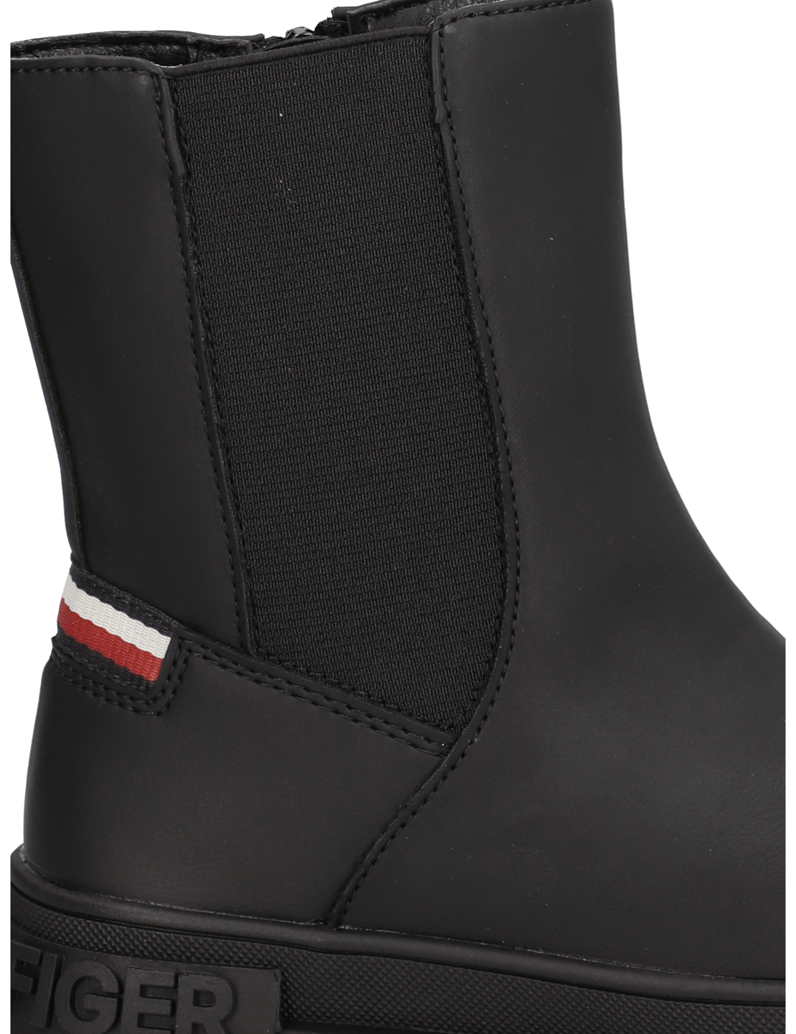 Tommy-Hilfiger-kotníčkové-boty-černá