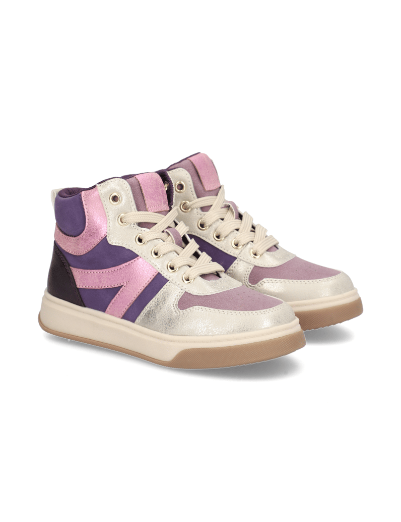 U&ME-imitácia-kože-tenisky-mid-cut-fialový