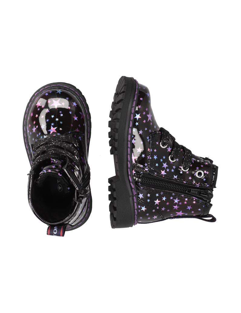 Tom-Tailor-členková-obuv-čierna