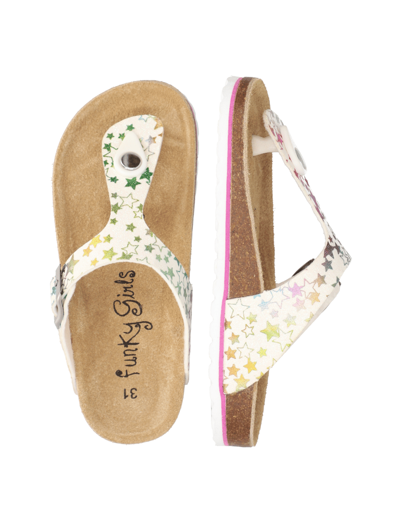 Funky-Girls-žabky-bílá