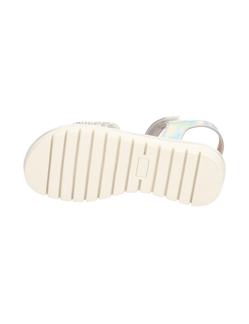 S.Oliver-Imitácia-kože-sandály-stříbrná