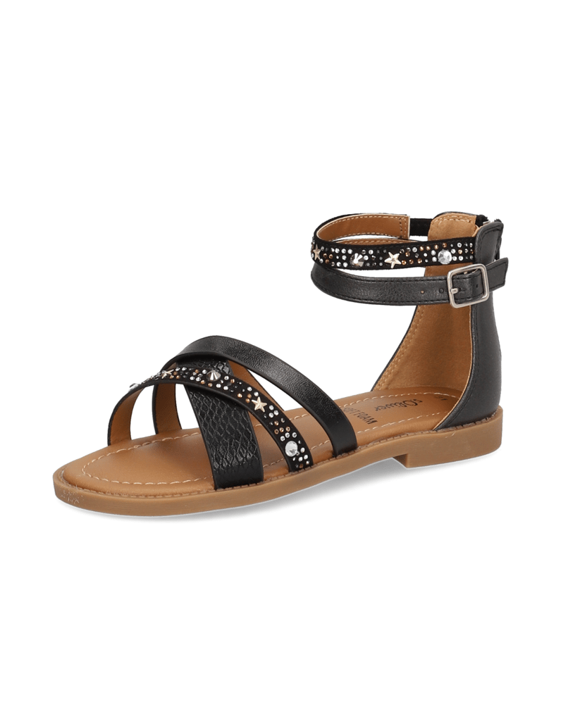 S.Oliver-imitacija-usnja-sandali-črna