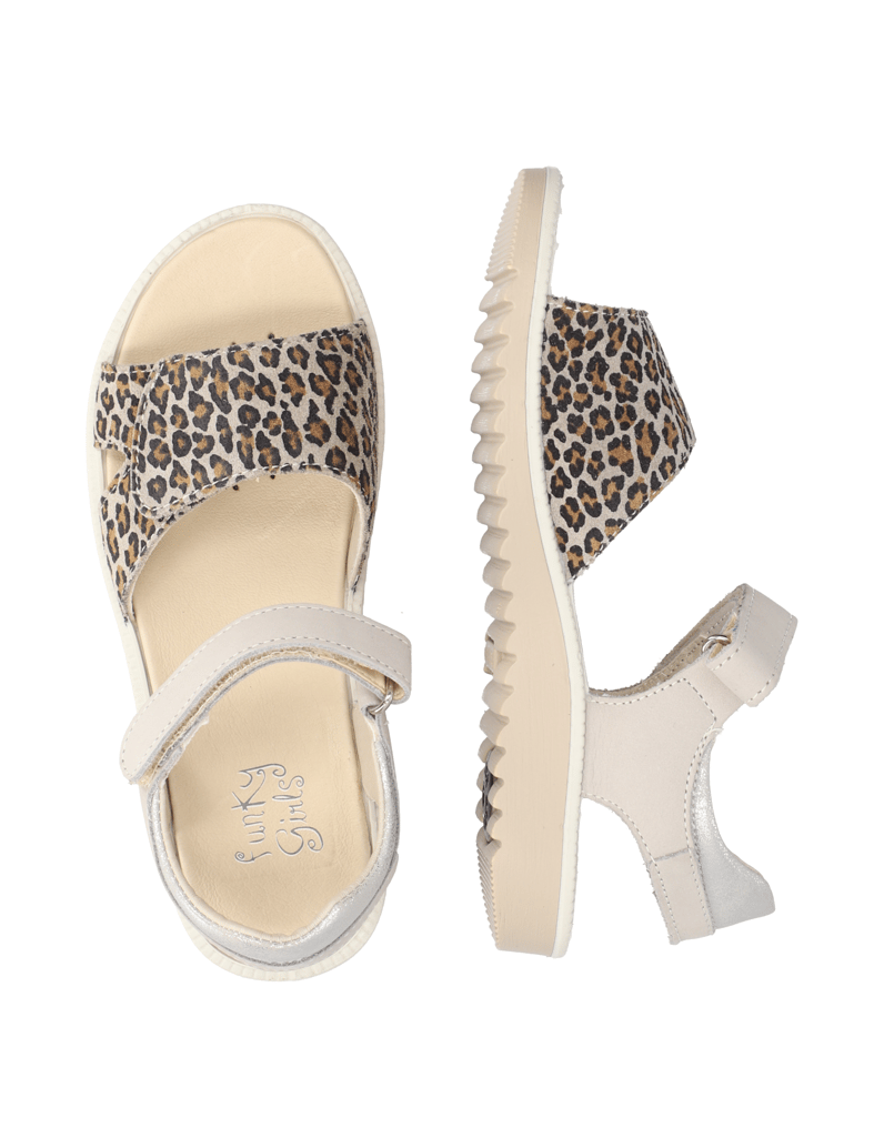 Funky-Girls-sandále-béžová