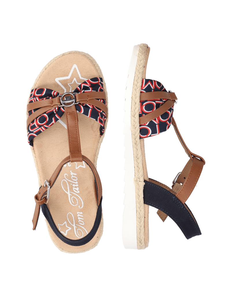 Tom-Tailor-Textil-Sandale