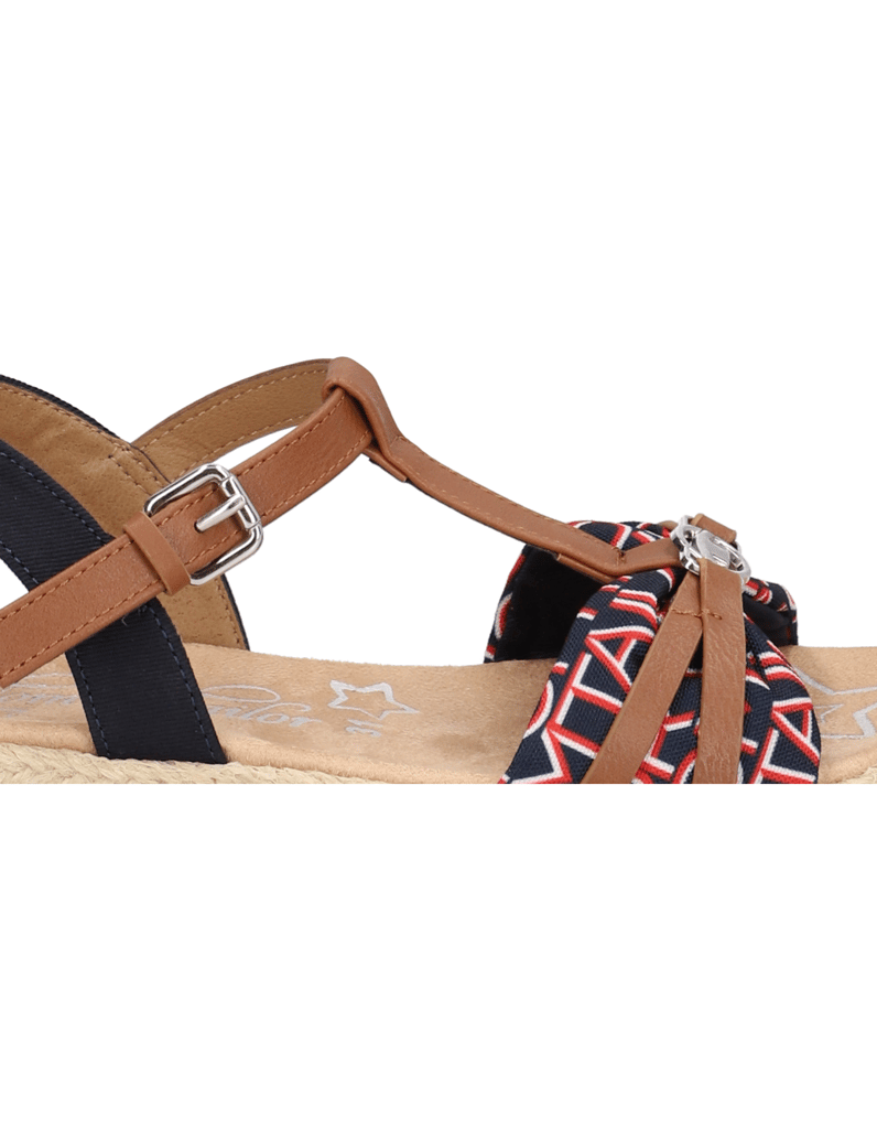 Tom-Tailor-Textil-Sandale