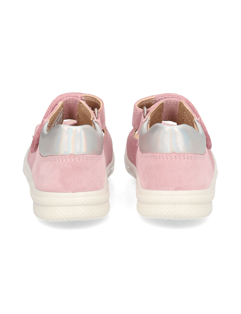 Superfit-Veloursleder-Sandale-rosa