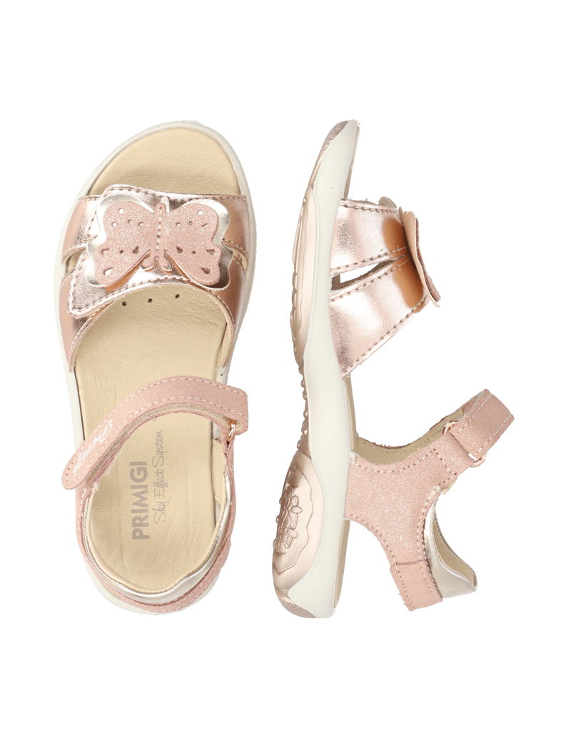 PRIMIGI-kombinace-kůže-sandály-růžová