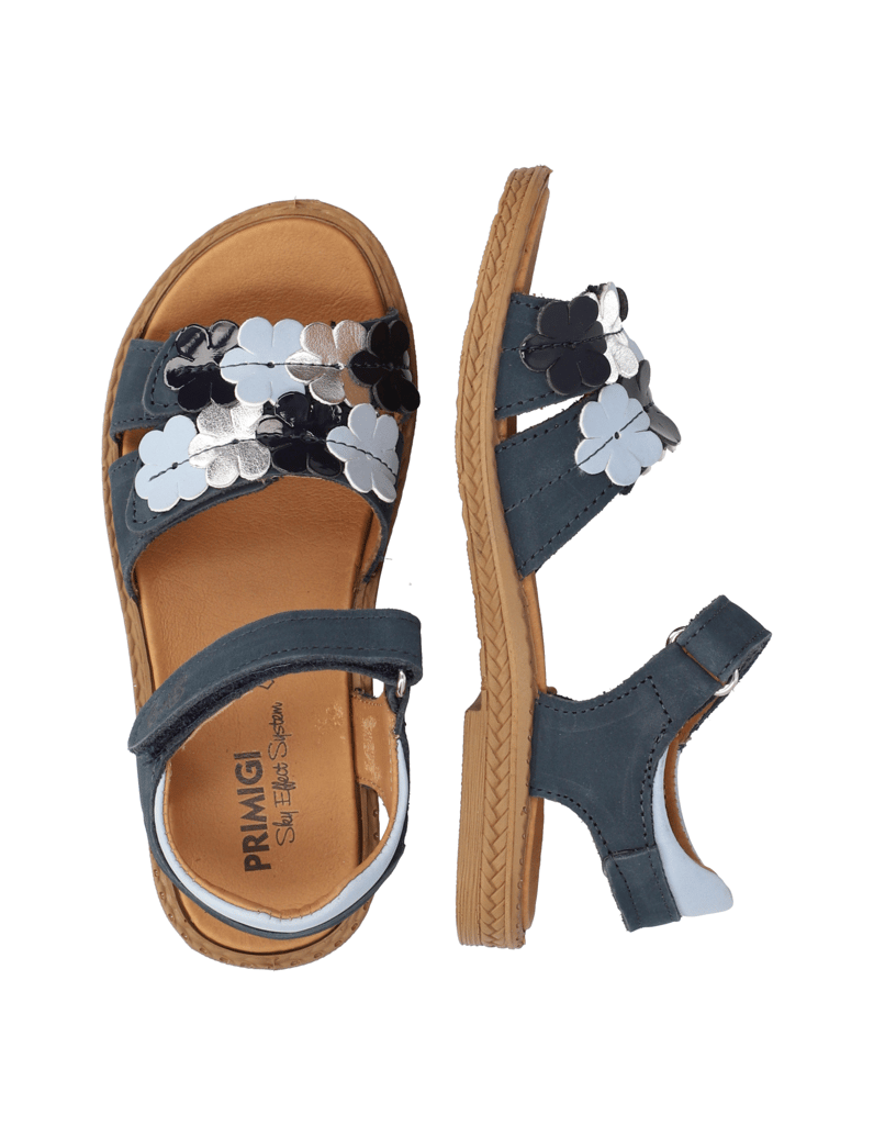 PRIMIGI-kombinace-kůže-sandály-modrá