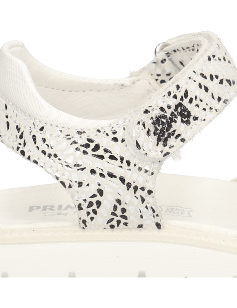 PRIMIGI-textil-sandály-bílá