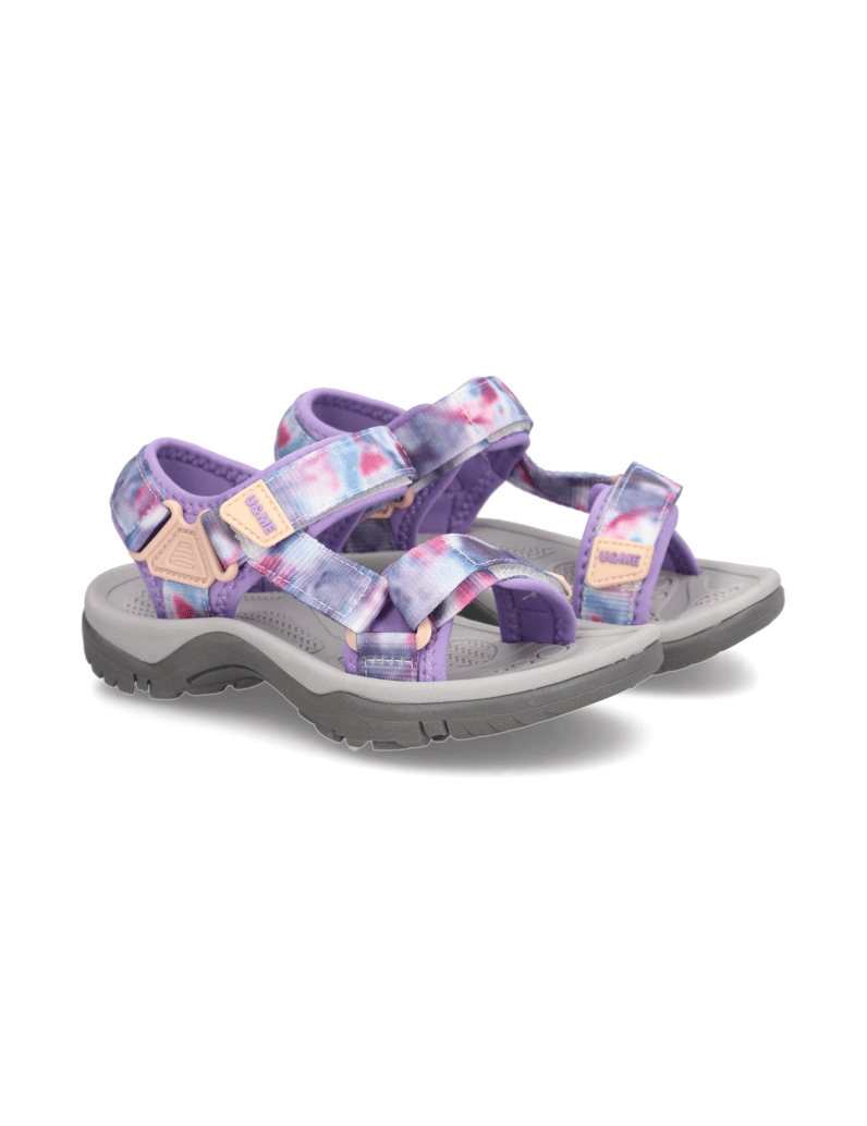 U&ME-textil-sandále-fialový