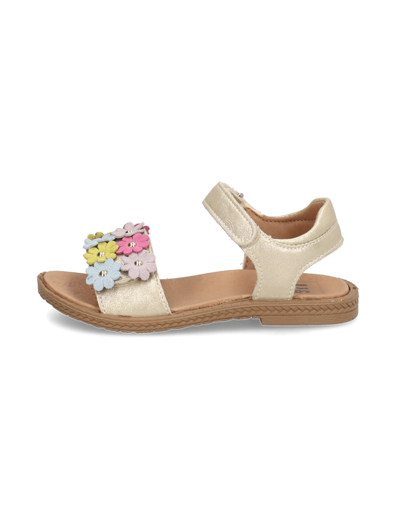 U&ME-imitácia-kože-sandále-zlatá