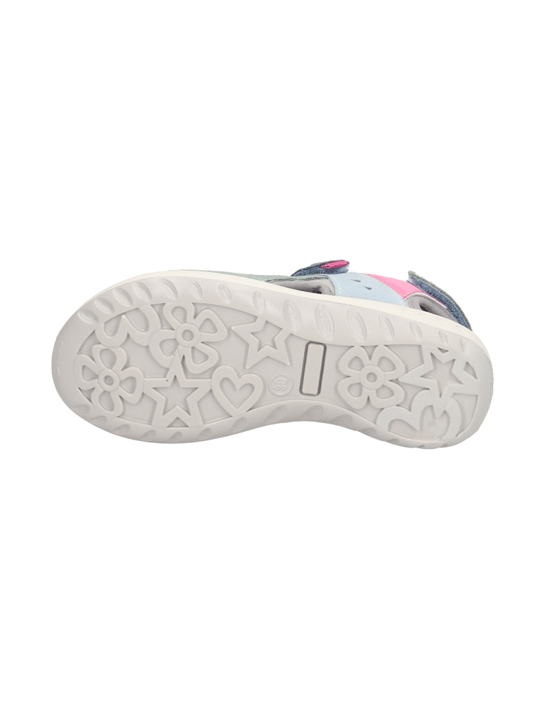 U&ME-kombinácia-s-kožou-sandále-mätová