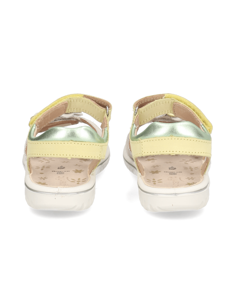 Superfit-Sandale-Leder-gelb