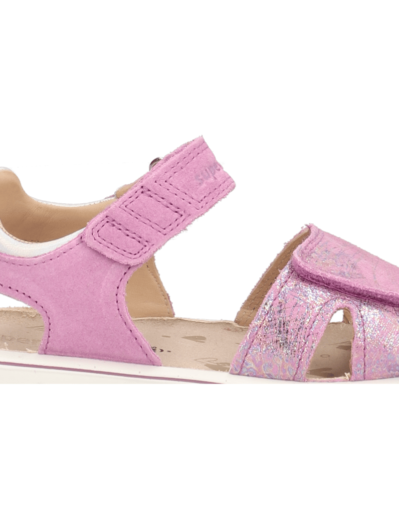 Superfit-Sandale-Leder-rosa