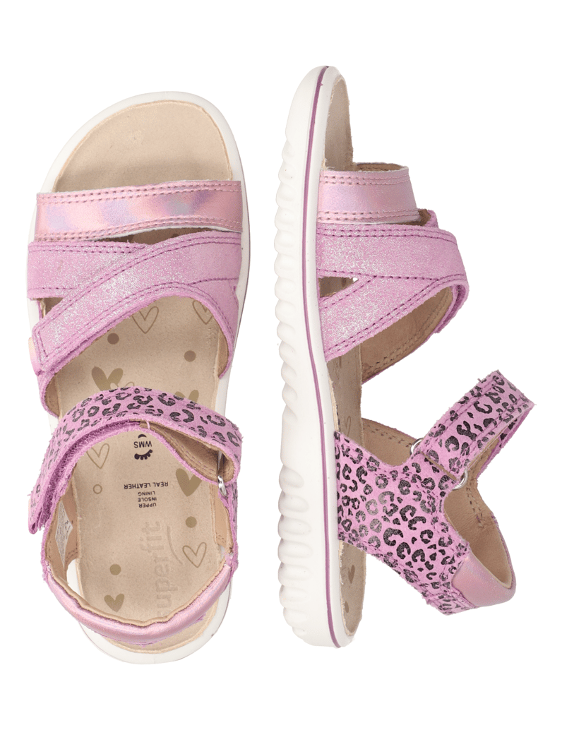 Superfit-Sandale-Leder-bílá