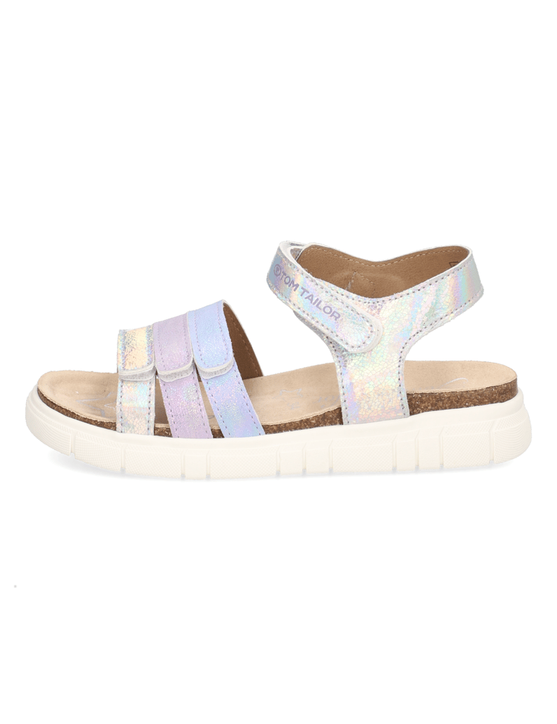 Tom-Tailor-Sandale-silber