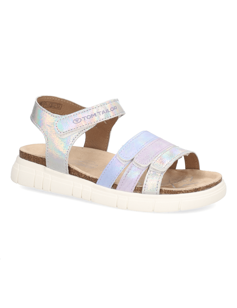 Tom-Tailor-Sandale-silber