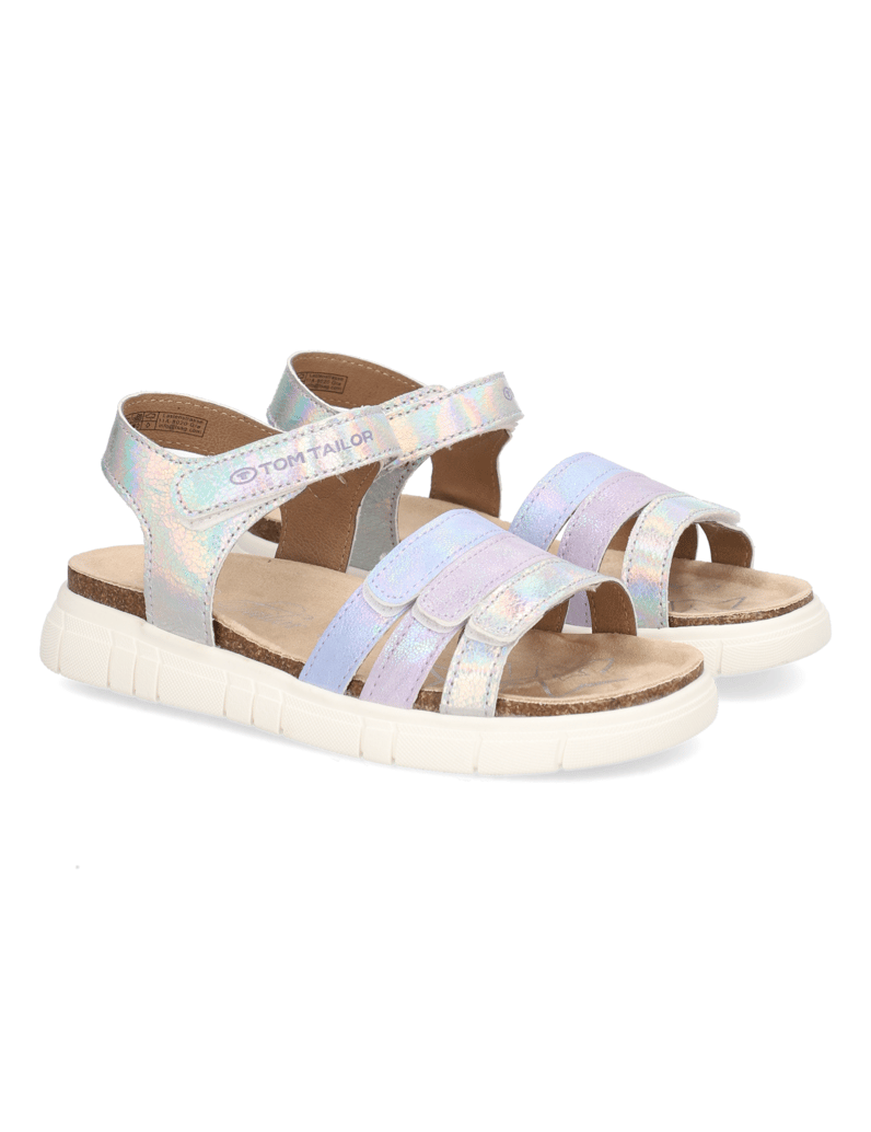 Tom-Tailor-Sandale-silber