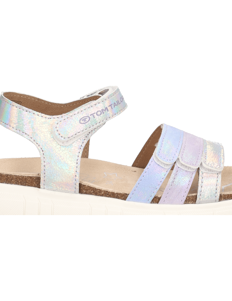 Tom-Tailor-Sandale-silber