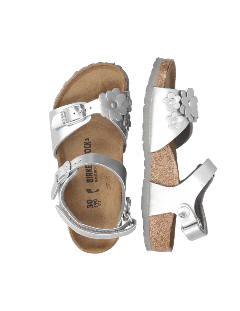 Birkenstock-RIO-PLAIN-FLOWERS-AS-KIDS-BIRKO-FLO-srebrna