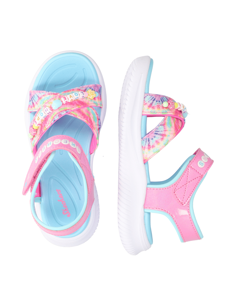Skechers-JUMPSTERS-SANDAL---TIE-DYE-BFFS-roza